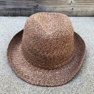 VTG SAN DIEGO HAT CO Fedora Hat Women's One Size Brown Brim Cap​